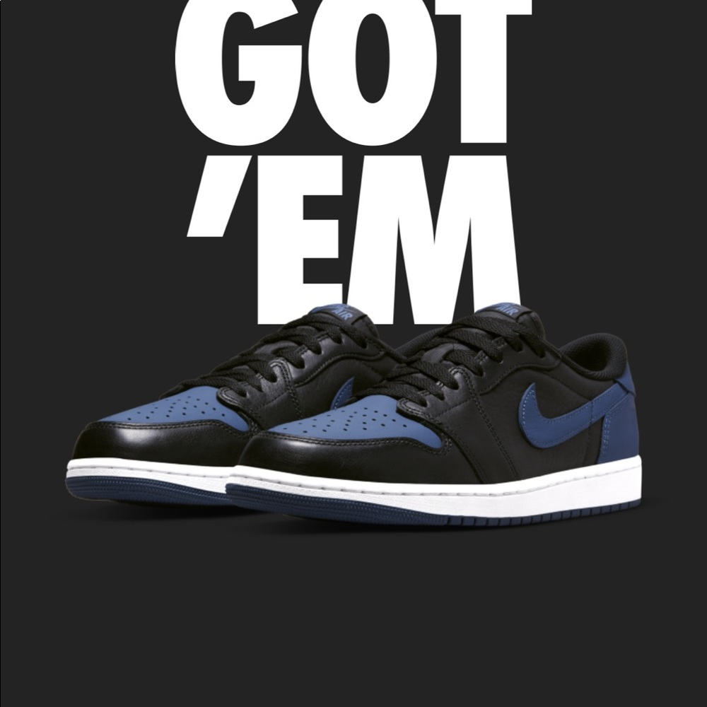 Men jordan low cut 1s